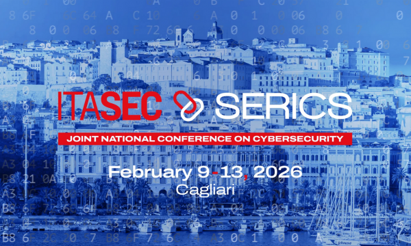 ITASEC 2026 CAGLIARI - WORKSHOP DEL 9 FEBBRAIO .