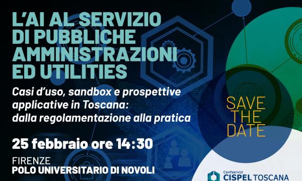 25 febbraio 2026 - L&rsquo;AI al servizio di pubbliche amministrazioni ed utilities